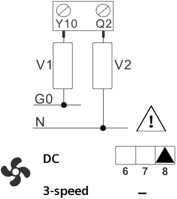 SIEMENS RDG260KN Room Thermostat H13