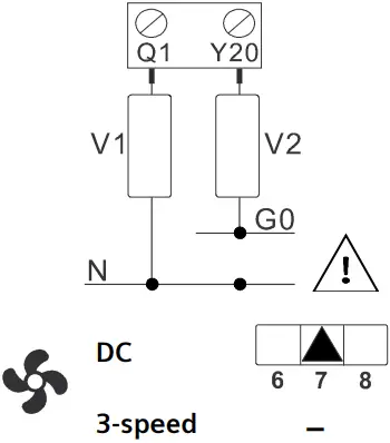 SIEMENS RDG260KN Room Thermostat H14