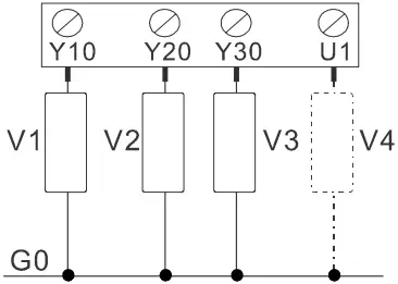 SIEMENS RDG260KN Room Thermostat I07A