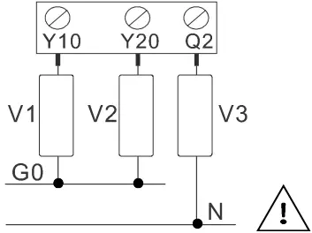 SIEMENS RDG260KN Room Thermostat I07C