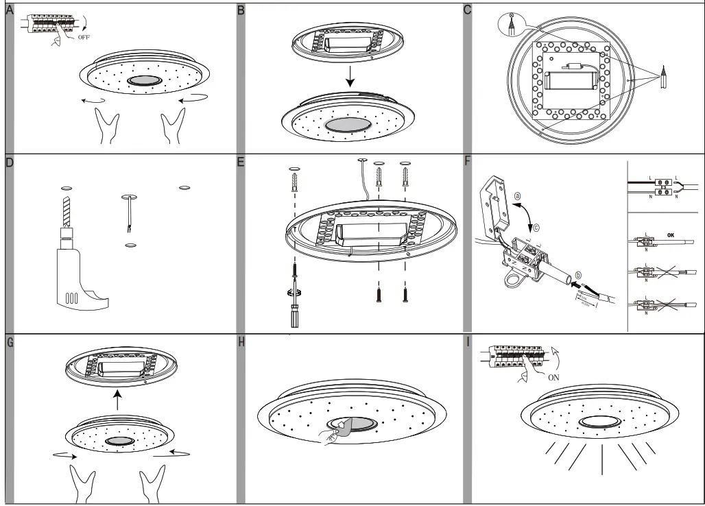 EGLO 900083 LANCIANO Z Ceiling Light - fig