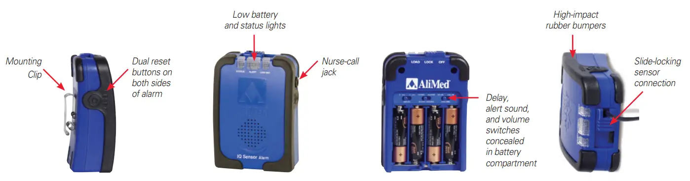 AliMed 18565 Alarm Fall Sensor IQ -fig1