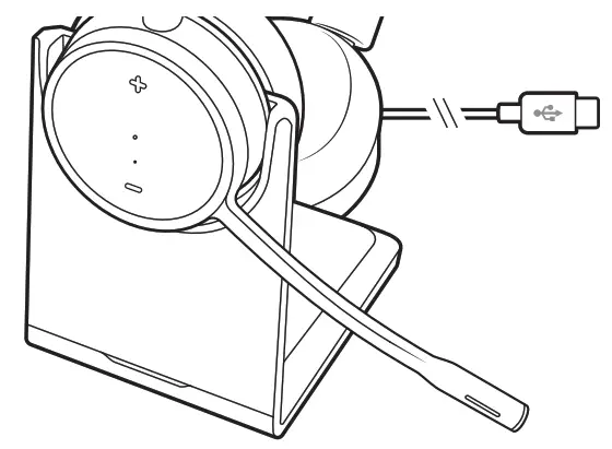 poly Voyager Focus 2 UC Series Bluetooth - Charge stand
