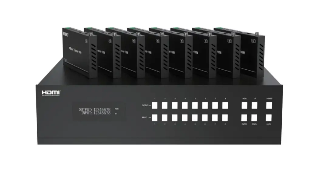 Alfatron Alf-muh88e Gen2 18gbps 8x8 Hdbaset Matrix User Manual Alfatron Alf-muh88e Gen2 18gbps 8x8 Hdbaset Matrix User Manual