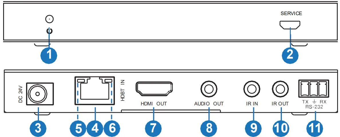 ALFATRON ALF-MUH88E GEN2 18Gbps 8x8 HDBaseT Matrix fig 24