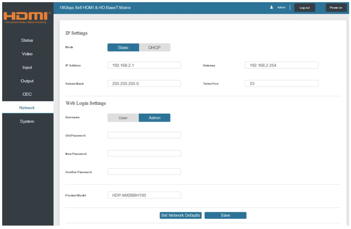 ALFATRON ALF-MUH88E GEN2 18Gbps 8x8 HDBaseT Matrix fig 8