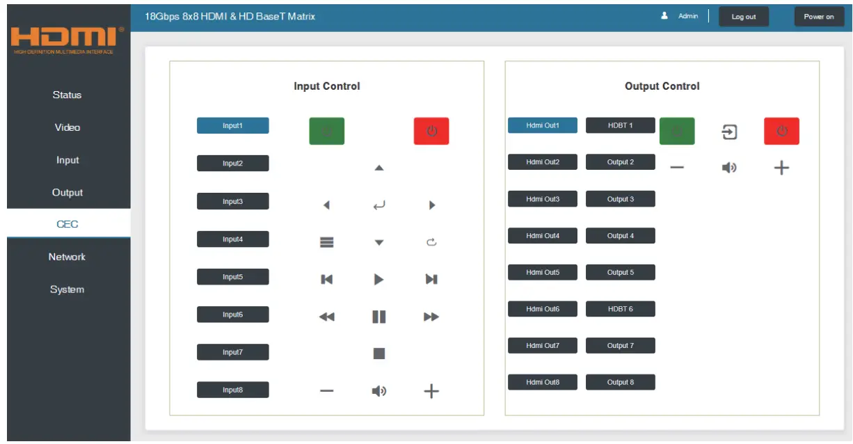 ALFATRON ALF-MUH88E GEN2 18Gbps 8x8 HDBaseT Matrix fig 9