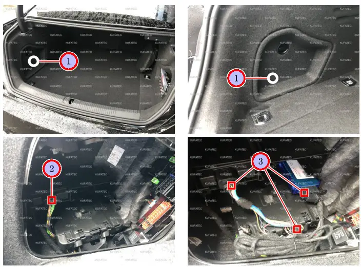 KUFATEC Complete Set Active Sound - Connection Active Sound