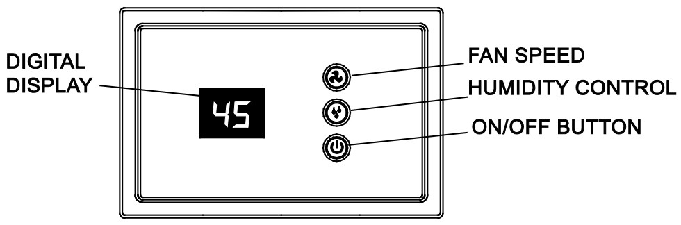 AIRCARE Pedestal Evaporative Humidifier - CAUTION