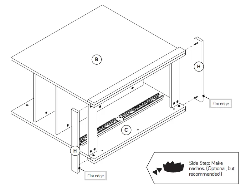 Teknik 5421417 Craft Desk Table 17