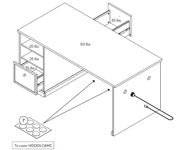 Teknik 5421417 Craft Desk Table 28