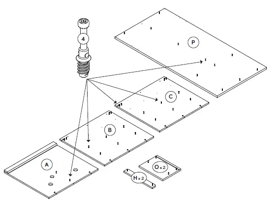 Teknik 5421417 Craft Desk Table 7