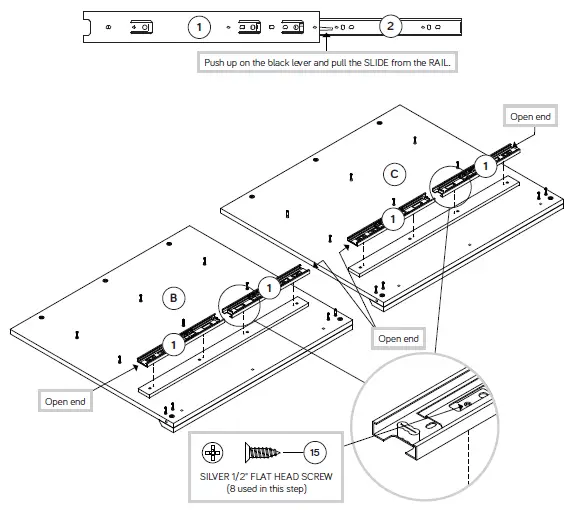 Teknik 5421417 Craft Desk Table 9