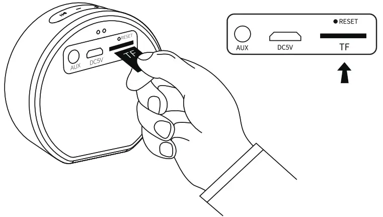Enle A60 Earp Mini Bluetooth Speaker - 6