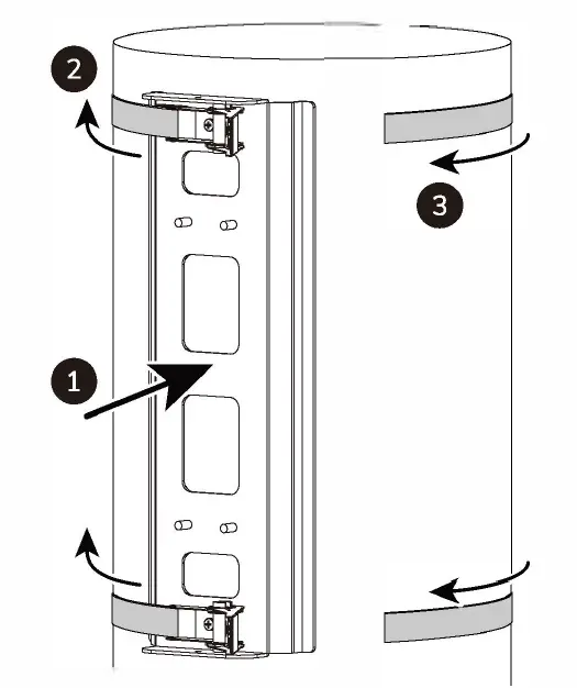 Neomounts-WL40S-910BL16 TV-Pillar-Mount-FIG- (6)
