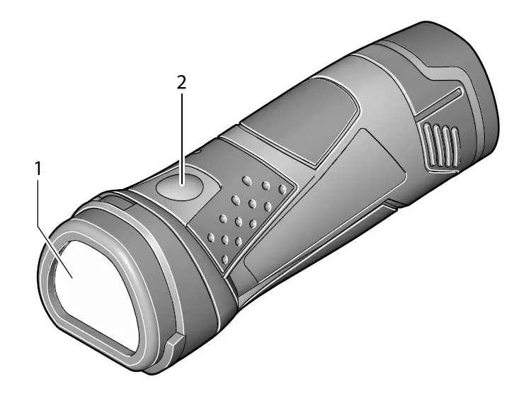 MEEC TOOLS 019806 Work Lamp 1