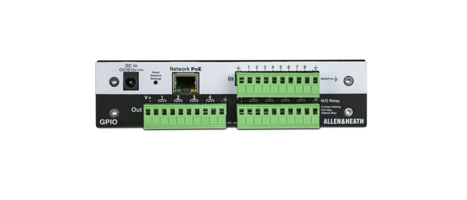 Allen Heath Gpio General Purpose Input Output Interface For Remote Control User Guide Allen Heath Gpio General Purpose Input Output Interface For Remote Control User Guide