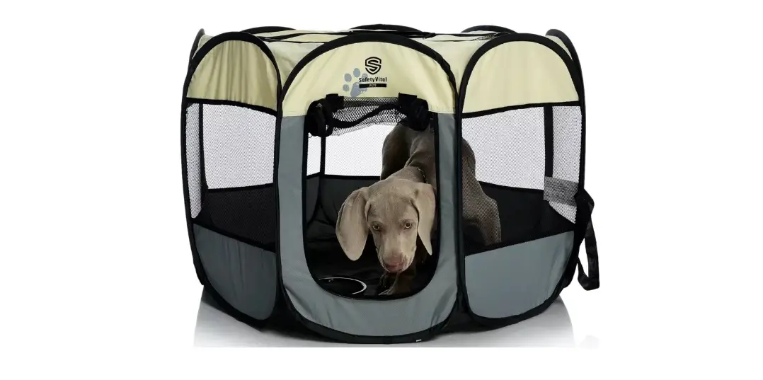 Safetyvital Portable & Foldable Pet Playpen User Guide Safetyvital Portable & Foldable Pet Playpen User Guide