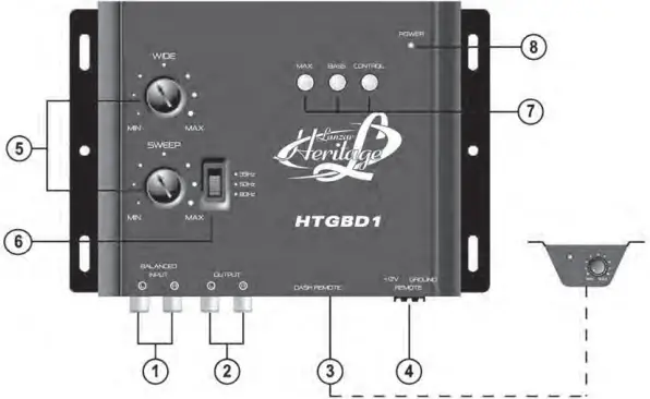 PYLE HTGBD1 Digital Audio Bass Driver A02