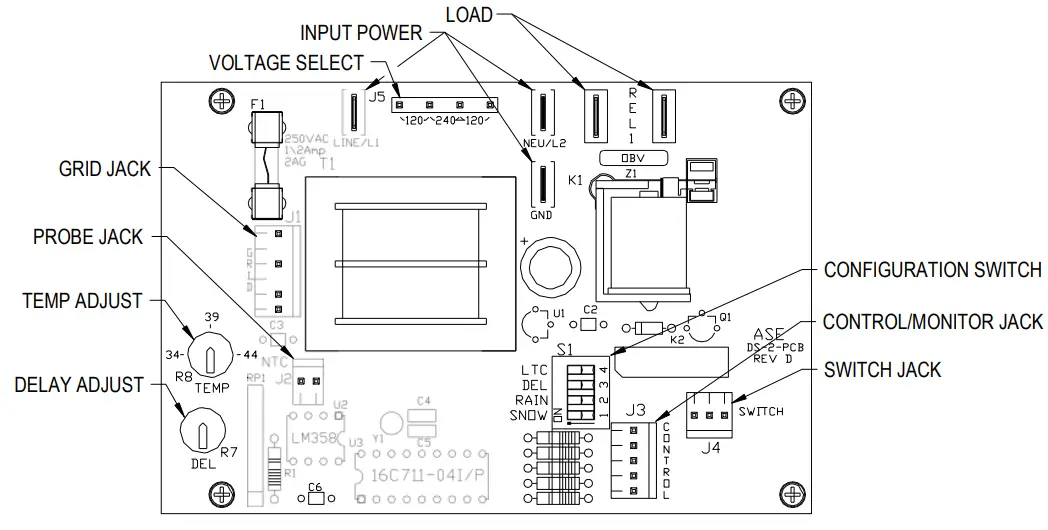 Warmup DS-2C Outdoor Snow Melting Controller - fig