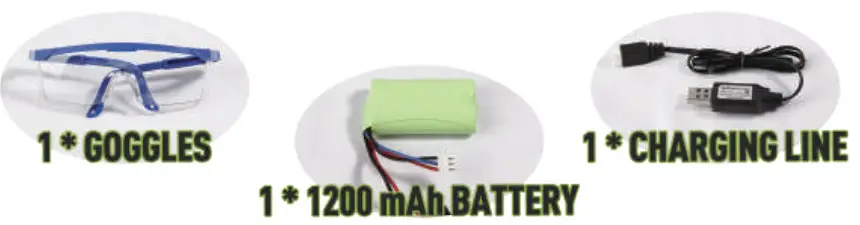 CAISSA Electric with Gel Ball Toy - Figure 1