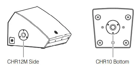 YAMAHA CHR Series Speaker System - Bottom side 2