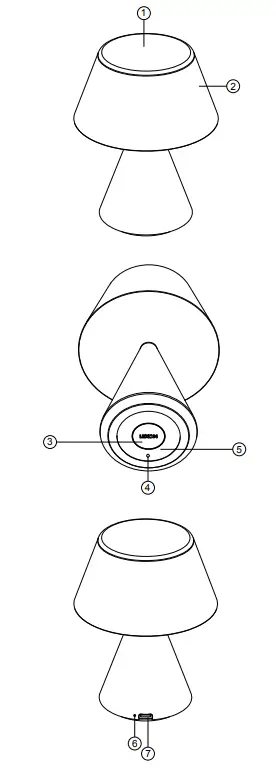 LEXON LH87 Luma M LED Light-