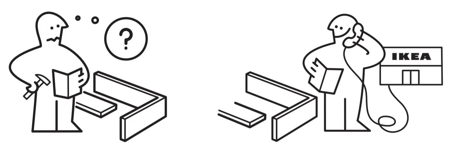 IKEA KNIXHULT Table Lamp with LED Bulb - FIG 1