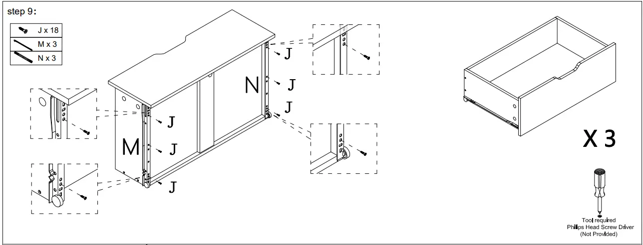 Walmart-43228522-OAK-Look-3-Drawer-Chest-FIG- (8)