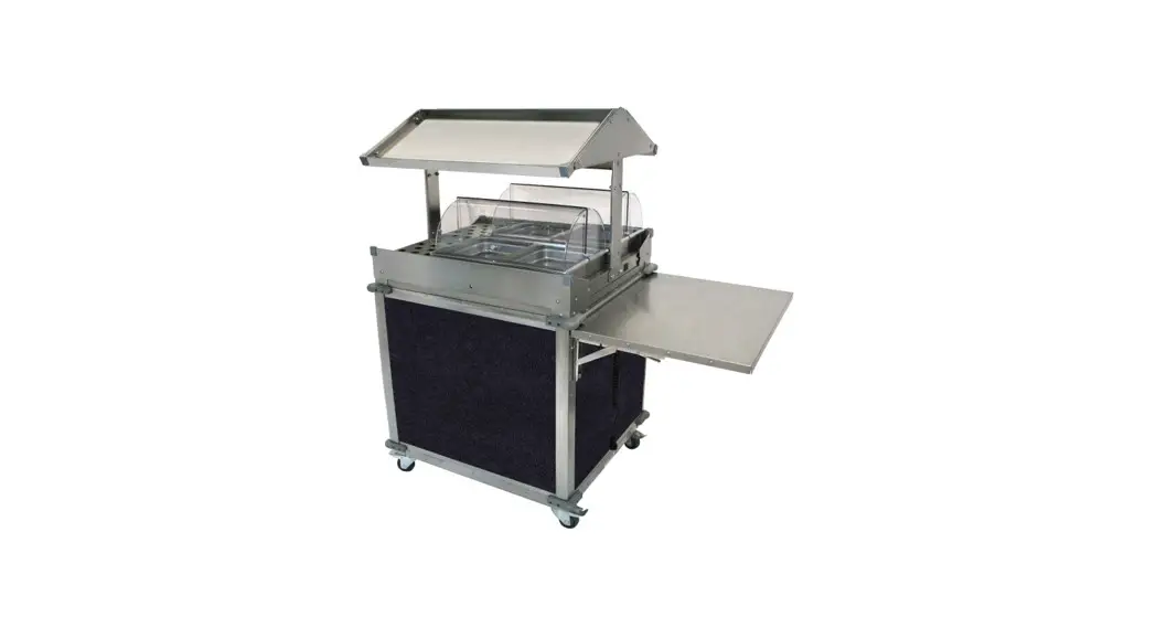 Cadco Cbc-gg-2-l4 Deluxe Grab & Go Mobile Merchandising Cart User Manual Cadco Cbc-gg-2-l4 Deluxe Grab & Go Mobile Merchandising Cart User Manual