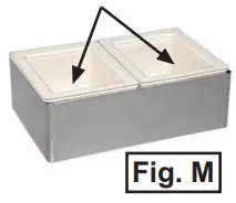 Cadco CBC-GG-2-L4 Deluxe Grab & Go Mobile Merchandising Cart - fig5