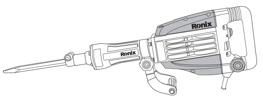 Ronix 2818 Corded Demolition Hammer