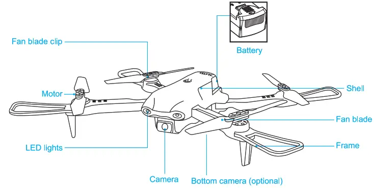 4DRC 4D-V13 Beginner Drone - 2