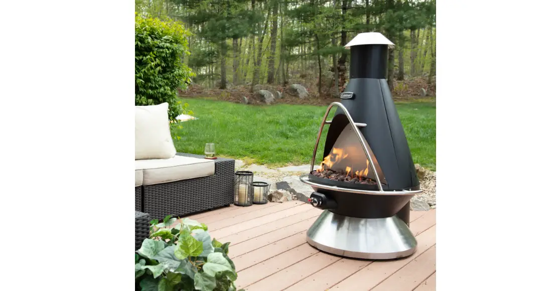 Cuisinart Coh-600 Chiminea Propane Fire Pit Instructions