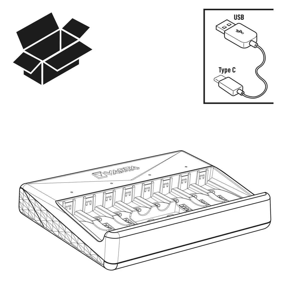 VARTA 753 535 Multi Charger Instruction Manual