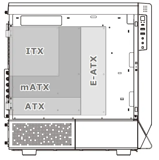 thermaltake Ceres 500 TG ARGB Mid Tower Chassis - Fig1