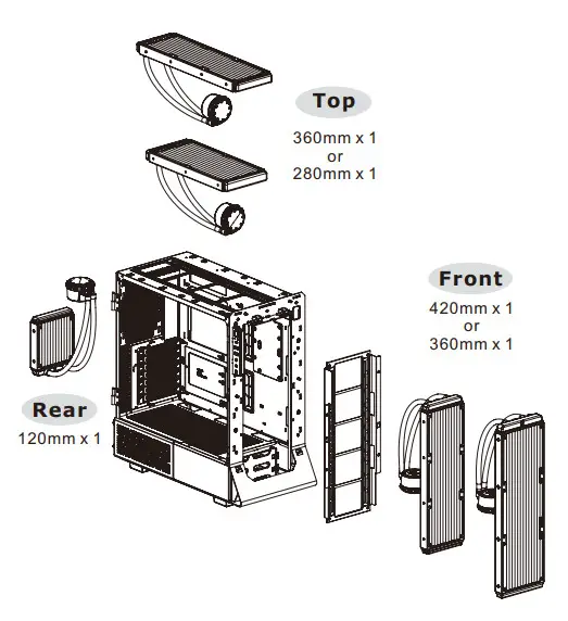 thermaltake Ceres 500 TG ARGB Mid Tower Chassis - Fig12