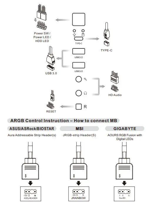 thermaltake Ceres 500 TG ARGB Mid Tower Chassis - Fig13