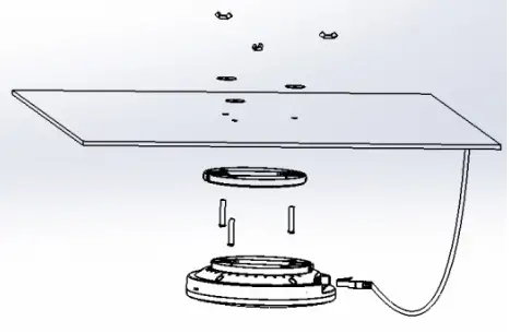 zcom AS240 2x2 Dual Band 802.11ax Access Point - Connect the Ethernet cable