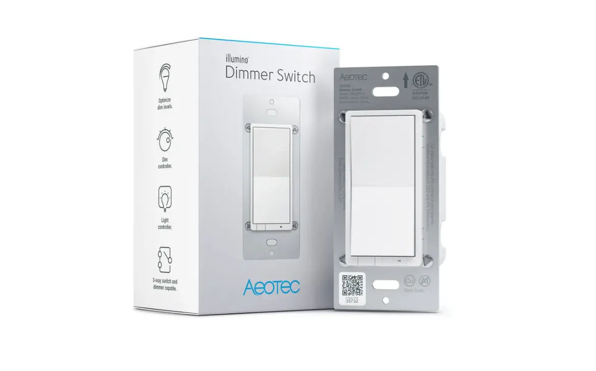Aeotec Illumino Dimmer Switch Zwa037-a Manual