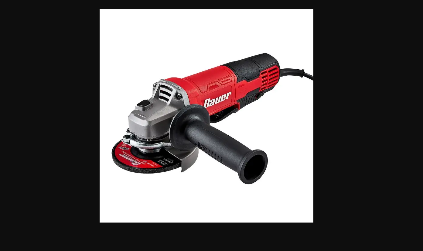 Bauer 1966e-b Paddle Switch Angle Grinder Owner's Manual