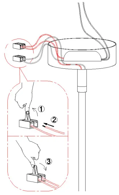 ZEVNI A04632 Kerr 6 Light Gold Modern Contemporary Chandelier - fig 4