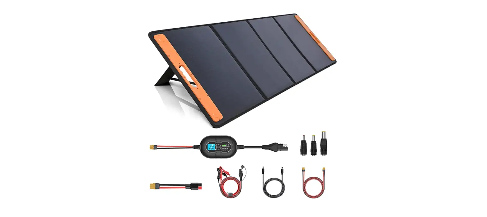 Optonica 9400 120 Watt Foldable Solar Charger User Manual