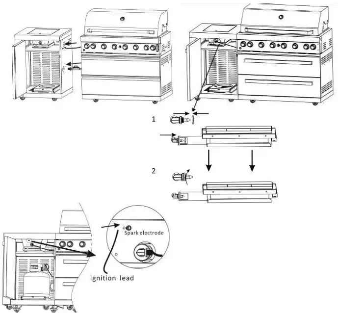 Mont Alpi Mai805 Island Outdoor Cooking - 2