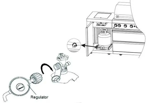 Mont Alpi Mai805 Island Outdoor Cooking - 5
