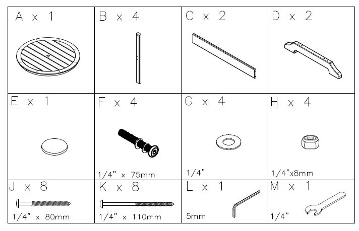 ASHLEY P207-615 Outdoor Tables Dining Table-fig-1