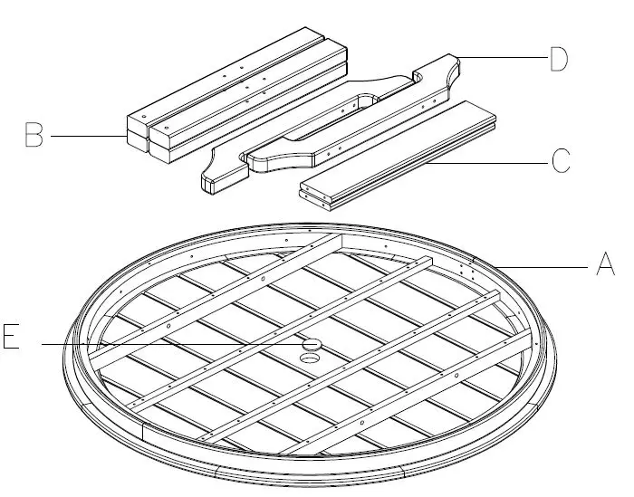 ASHLEY P207-615 Outdoor Tables Dining Table-fig-3