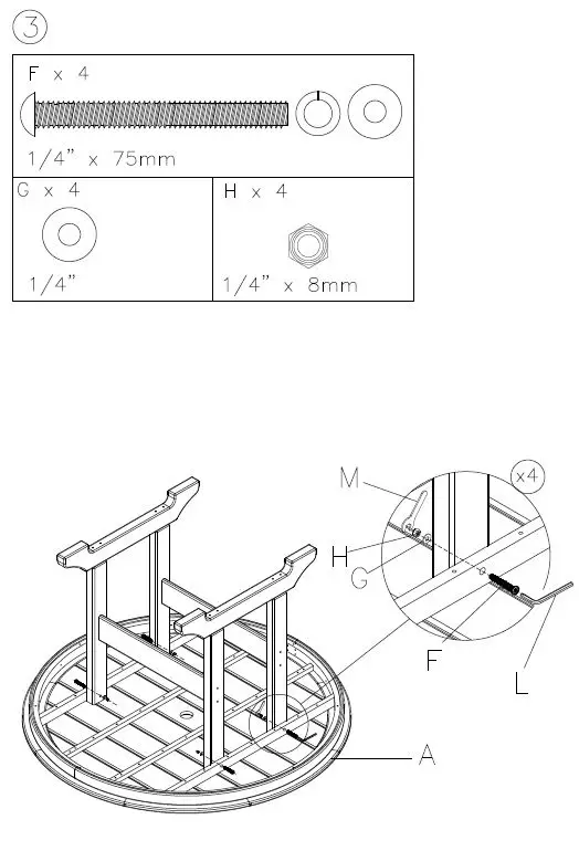 ASHLEY P207-615 Outdoor Tables Dining Table-fig-5