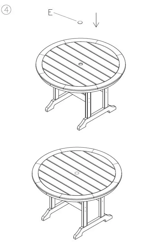 ASHLEY P207-615 Outdoor Tables Dining Table-fig-6