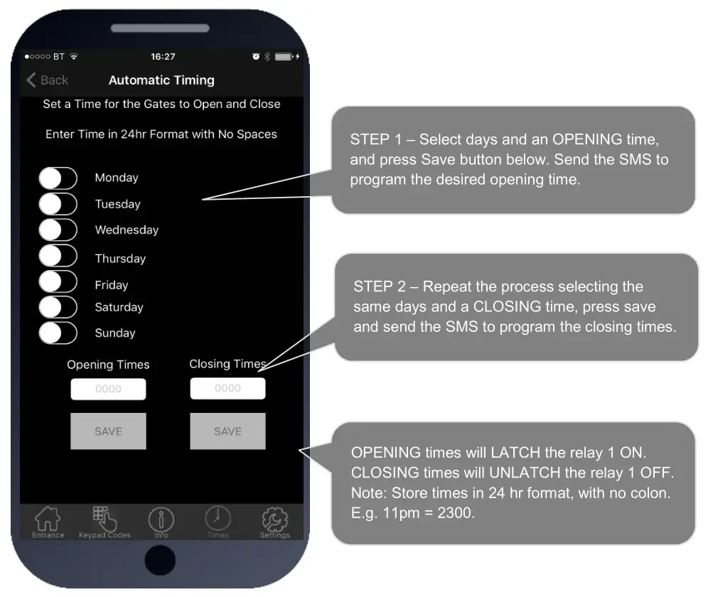 TRINITY GATE CellBox Prime Cellular Intercom System - Auto-Closing Mode